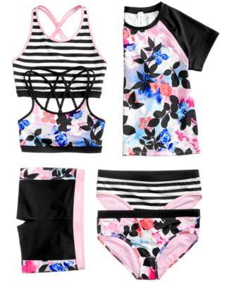 macys swim tops