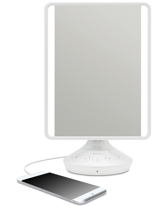 iHome Reflect Vanity Mirror with Bluetooth Audio, Speakerphone & USB