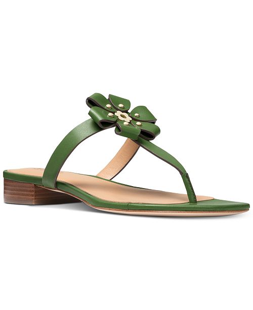 Macys michael kors flip flops on sale