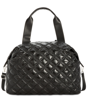 STEVE MADDEN HAWKIN QUILTED EXTRA-LARGE WEEKENDER