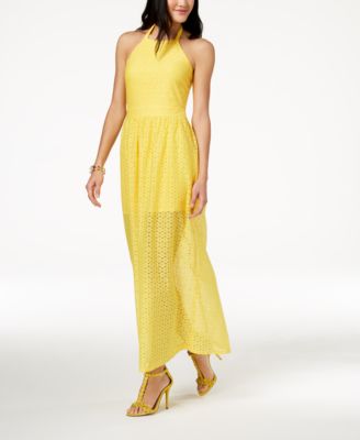 yellow dress macys