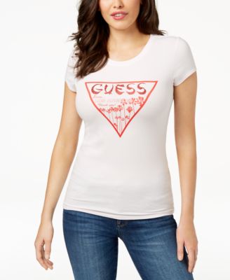 GUESS - Glitter Signature Graphic T-Shirt