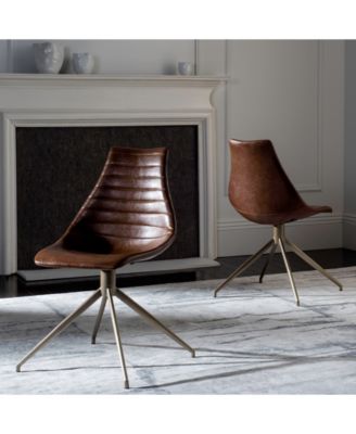 Abbe Faux Leather Dining Chair (Set Of 2)