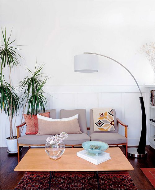 Nova Lighting Plimpton Wood Arc Floor Lamp Reviews All