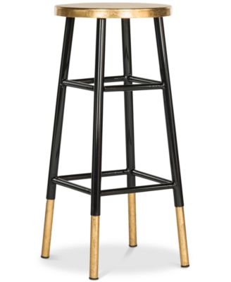 Safavieh - Leeber Bar Stool, Quick Ship