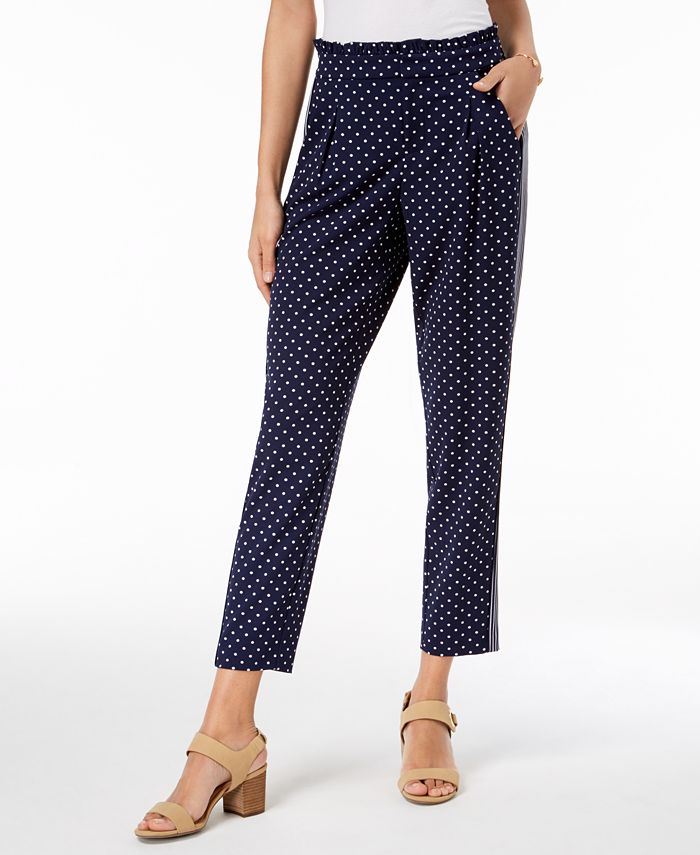 Maison Jules Pull-On Pleated Pants, Created for Macy's - Macy's