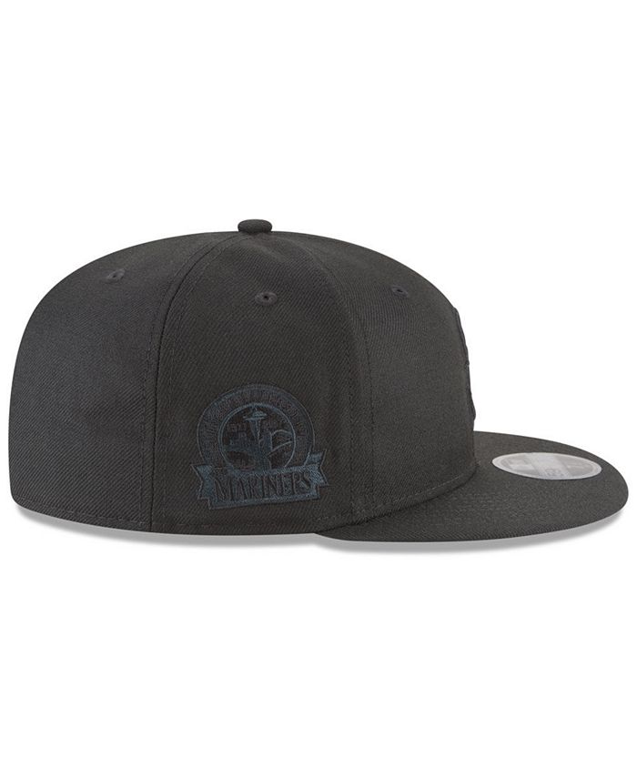 New Era Seattle Mariners Blackout Ultimate Patch Collection 59FIFTY