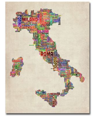 Trademark Global - Michael Tompsett Italy II 18" x 24" Canvas Art Print
