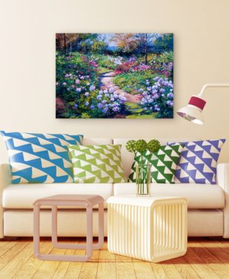 David Lloyd Glover 'Natures Garden' Canvas Art - 32" x 24"