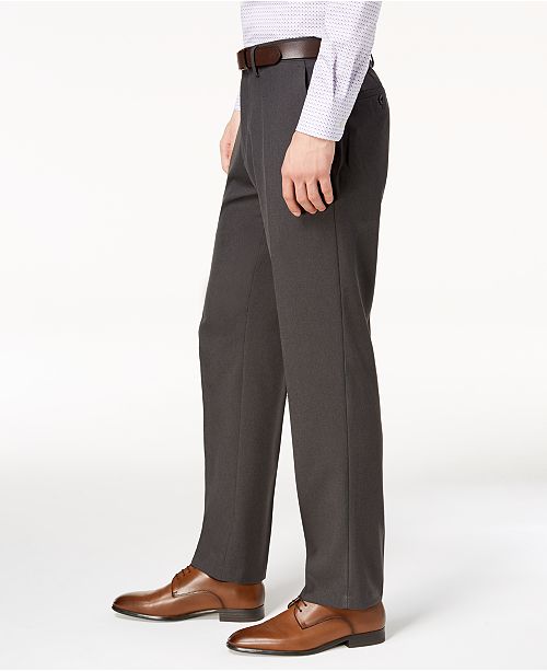 Kenneth Cole Reaction Men's Modern-Fit Micro-Check Dress Pants ...