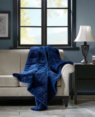 Parker Plush Down Alternative Throw, 60" x 70"
