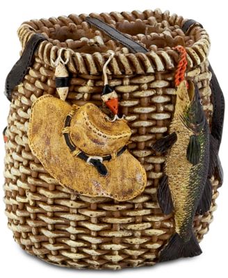 Avanti - Rather Be Fishing Hand-Painted Toothbrush Holder