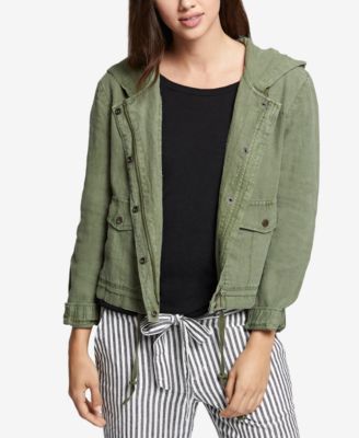 Sanctuary - Nova Linen Hooded Jacket