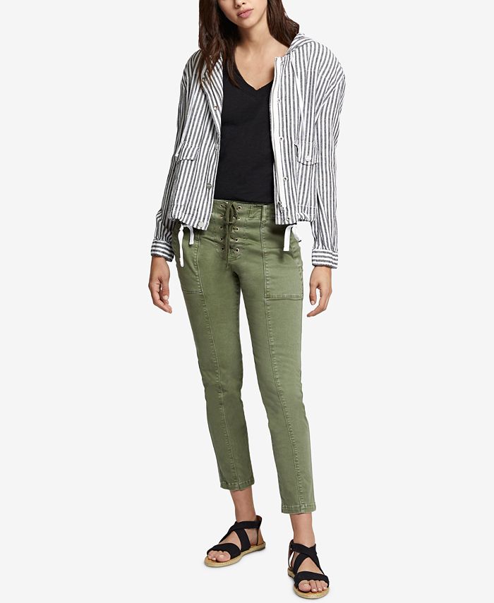 Sanctuary Nova Linen Hooded Jacket Macy's