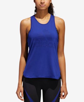 adidas - Performer Mesh-Back Basketball Tank Top