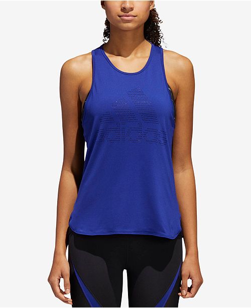 Adidas Performer Mesh Back Basketball Tank Top Reviews Tops