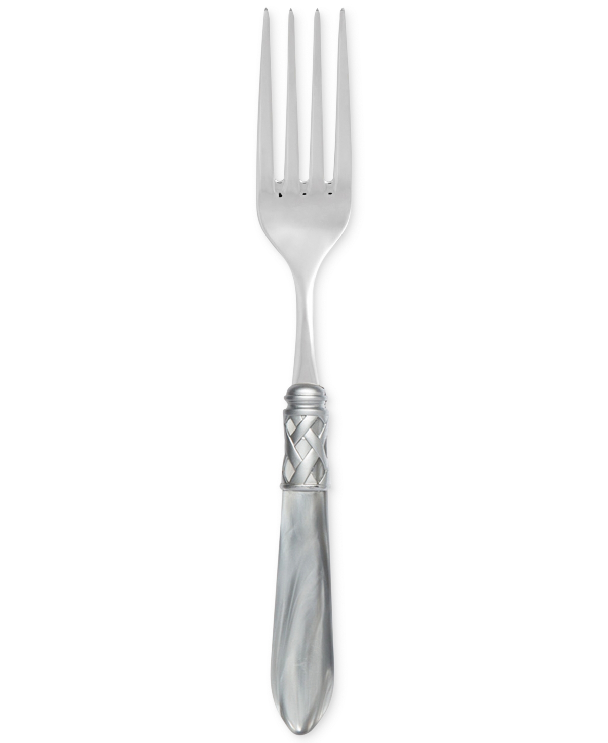 Vietri Aladdin Brilliant Serving Fork - Lt/pas Gry