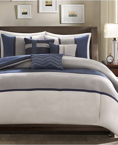 Madison Park Palisades 6 Pc Full Queen Duvet Cover Set Reviews