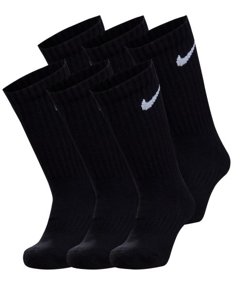 Детские Nike Kids' 5-7 Performance Crew Socks, 6-Pack