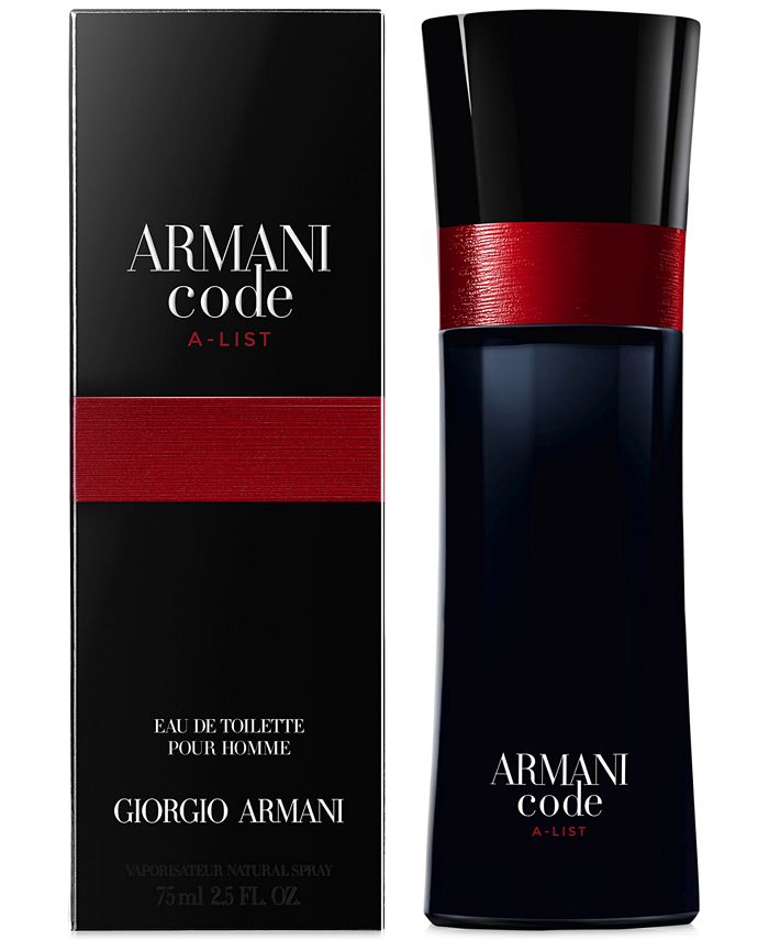 Giorgio Armani Men's Armani Code A-List Fragrance Collection, Exclusively  at Macys & Reviews - Perfume - Beauty - Macy's
