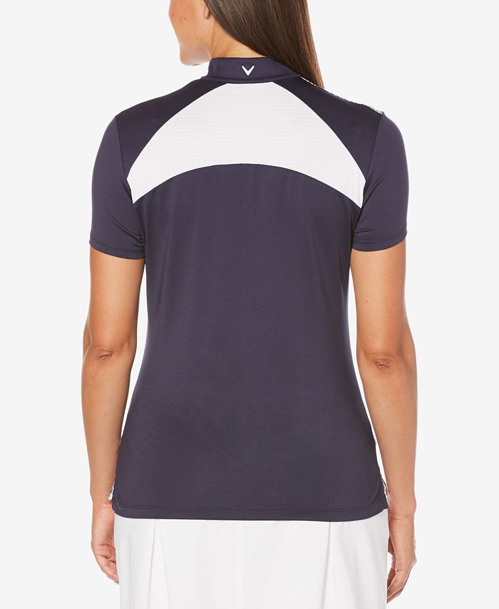 Callaway Colorblocked QuarterZip Golf Top Macy's