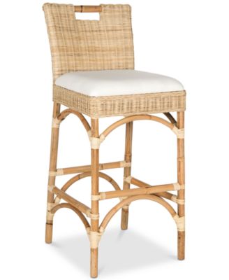 Safavieh - Idolina Bar Stool, Quick Ship
