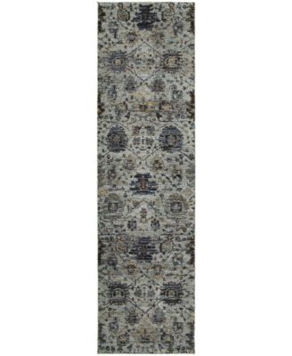 Andorra 7120A 2'3" x 8' Runner Area Rug