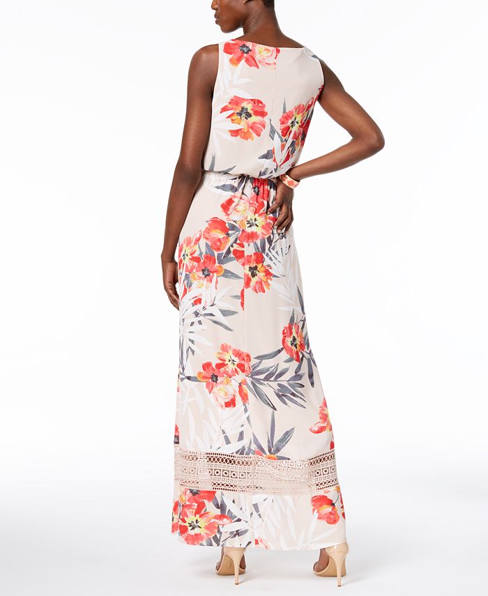 adrianna papell floral print