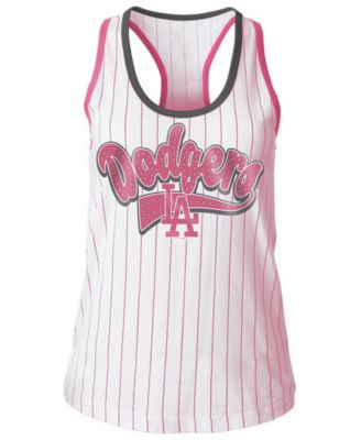 5th & Ocean - Pink Pinstripe Tank Top