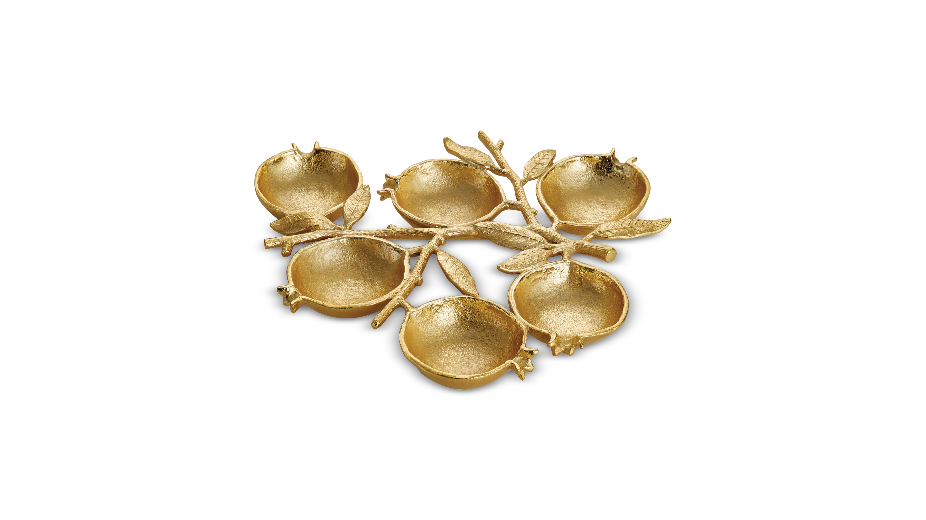 Michael Aram Pomegranate 6-Compartment Seder Plate