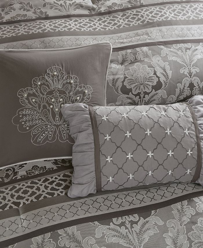 Madison Park Bellagio 7Pc. Comforter Set, Queen Macy's