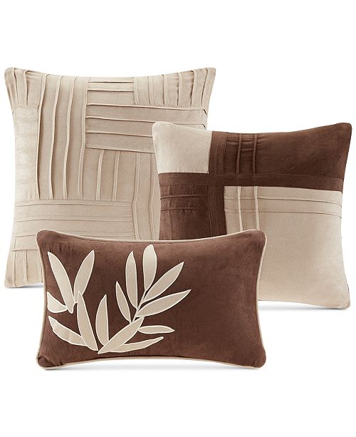 Madison Park Dune 7 Pc Faux Suede Full Comforter Set Reviews