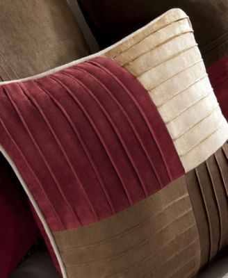 Jackson Blocks Faux-Suede 7-Pc. Comforter Set, California King