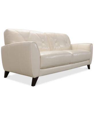 Furniture - Myia Leather Sofa, Only at Macy's