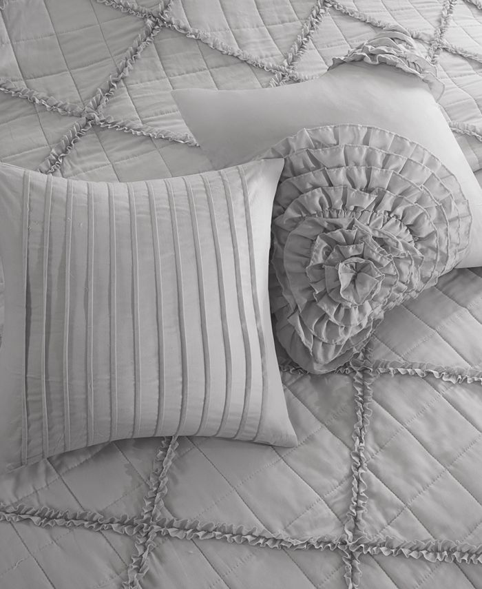 Madison Park Rosie 6Pc. King/California King Coverlet Set Macy's