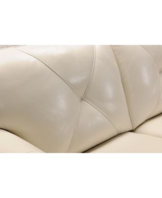 Myia 62" Leather Loveseat