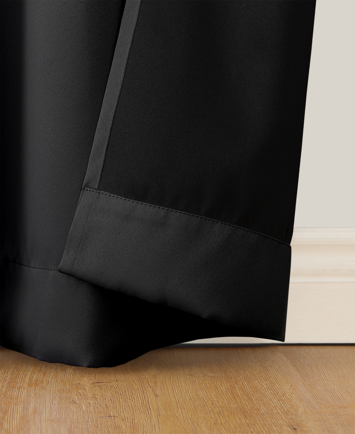 Oslo Theater Grade Extreme 100% Blackout Rod Pocket Curtain Panel