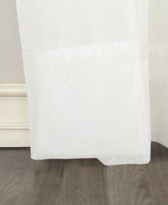 Sheer Voile Grommet Curtain Panel