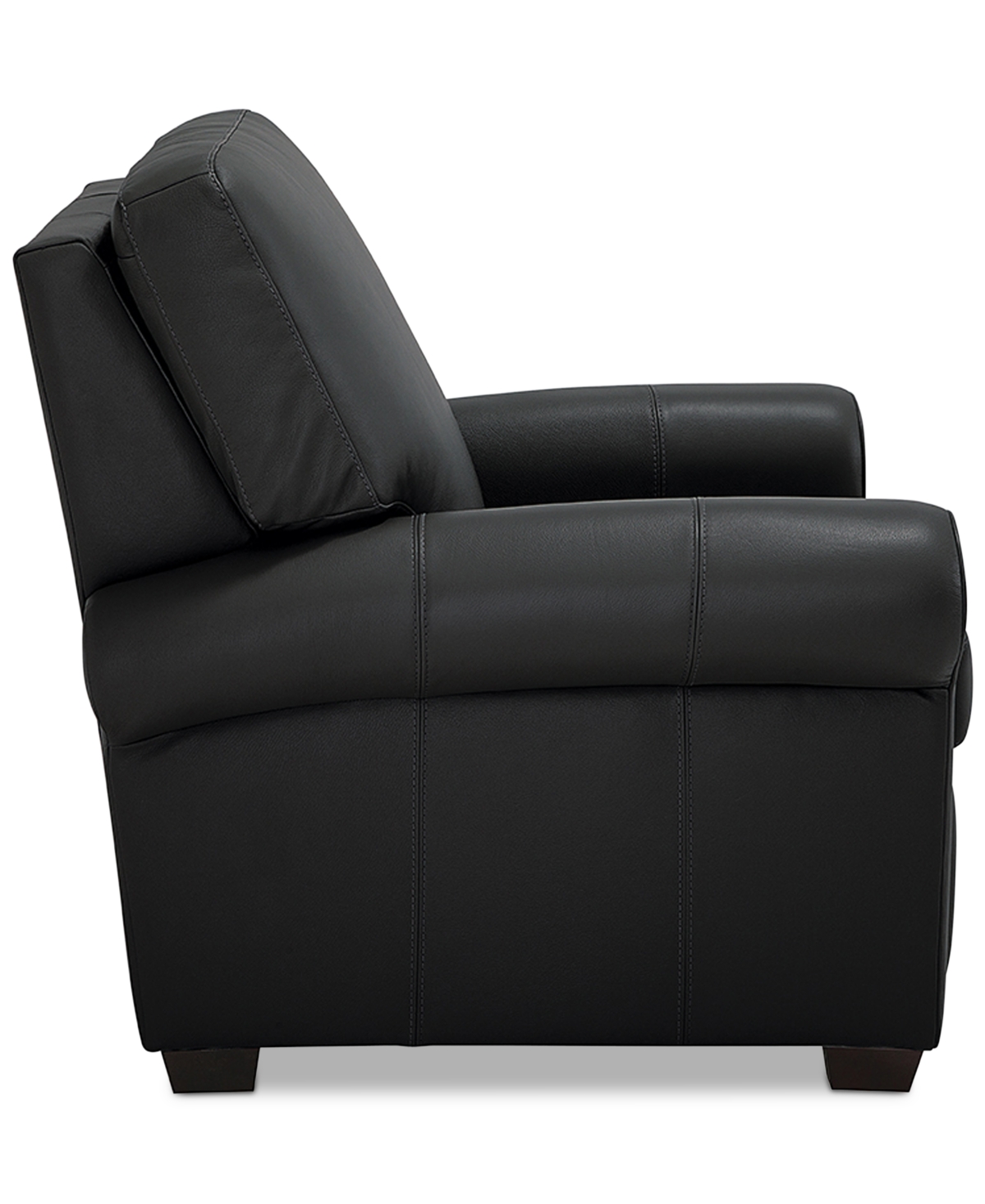 Orid Leather Roll Arm Pushback Recliner, Created for Macy's -(Special Order)