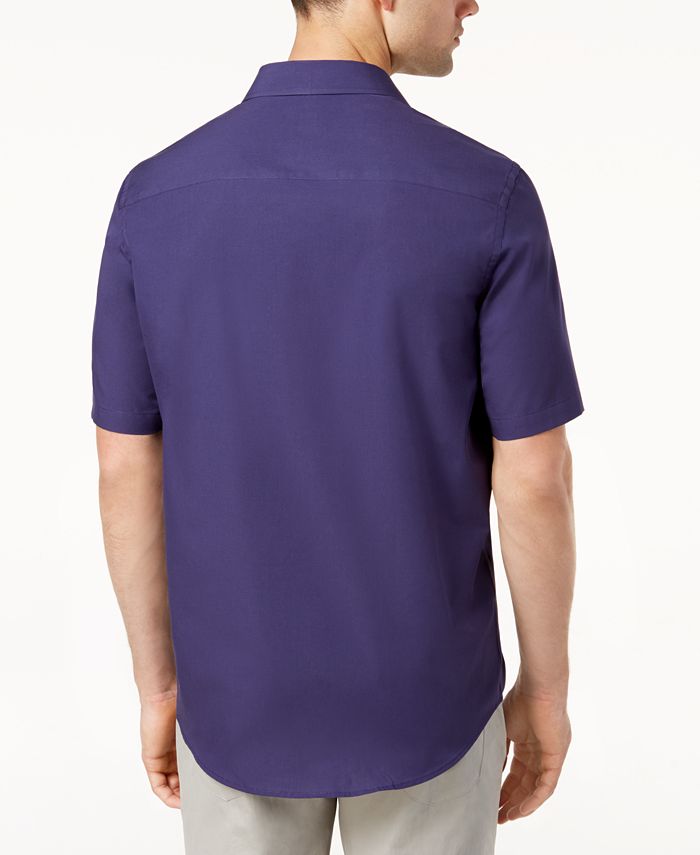 Alfani Men's Solid Shirt, Created for Macy's - Macy's