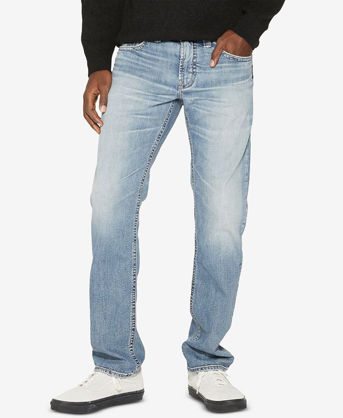 Silver Jeans Co. Men's Slim Fit Allan Jeans - Macy's