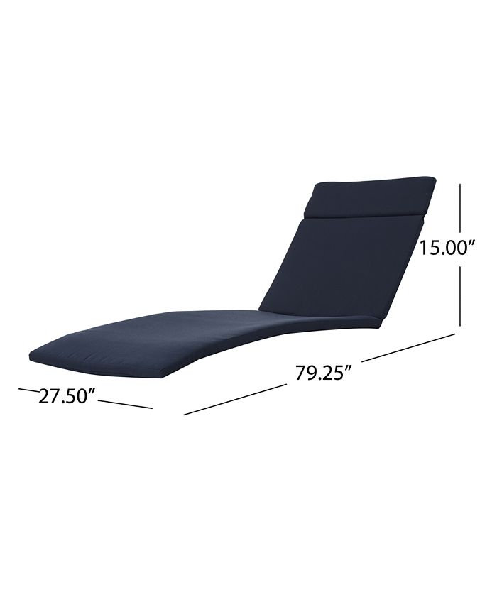 Noble house 2025 chaise lounge cushions