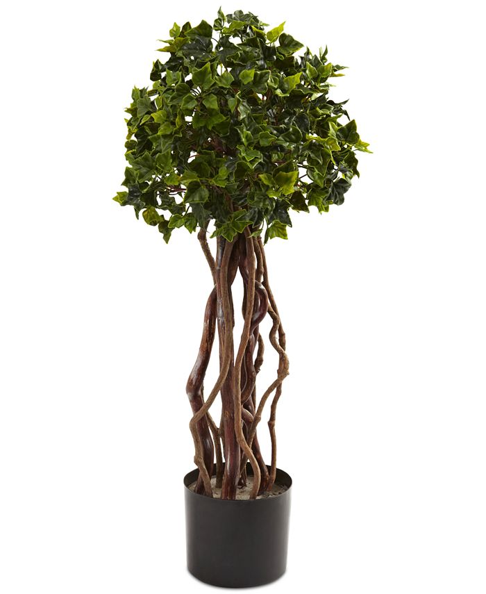Nearly Natural - 2.5' English Ivy UV-Resistant Indoor/Outdoor Topiary