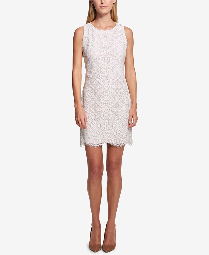Tommy Hilfiger Lace Sheath Dress Macy's