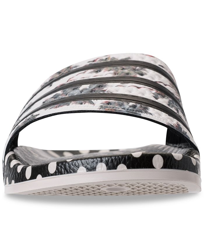 womens adidas x farm adilette slide sandal