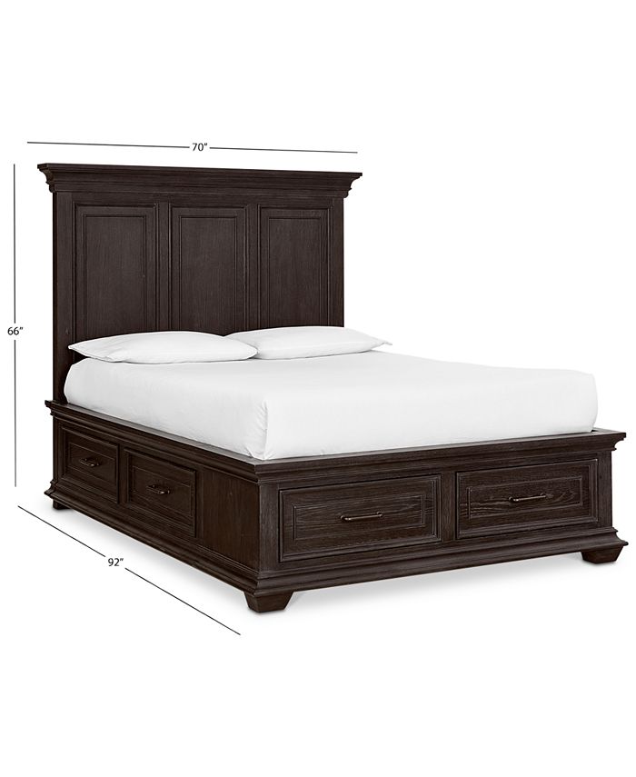 Furniture Hansen Storage Bedroom Furniture, 3Pc. Set (Queen Bed