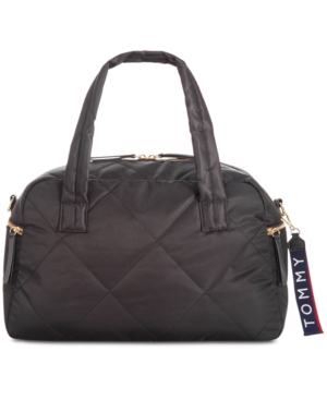 TOMMY HILFIGER KENSINGTON NYLON QUILTED DUFFLE