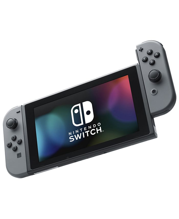 Nintendo Switch & Gray JoyCon Macy's