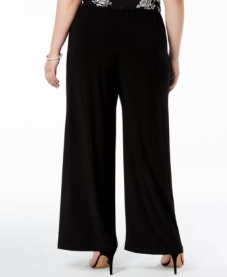 Plus Size Wide-Leg Pants