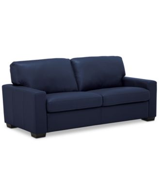 Ennia 75" Leather Apartment Sofa